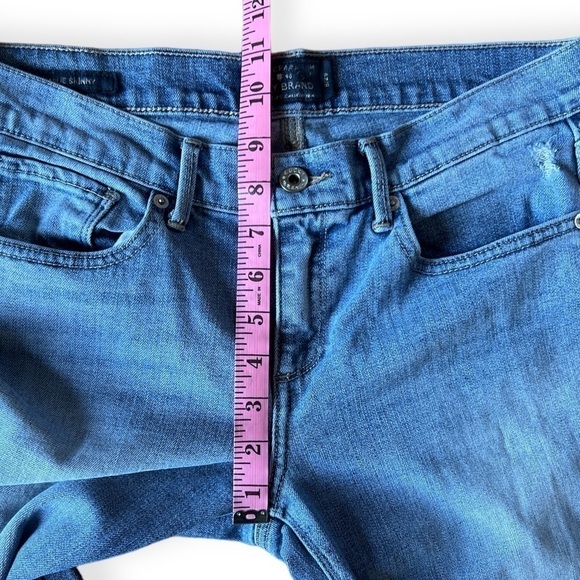 Lucky Brand Women’s Charlie Skinny Distrssed Ankle Jeans, Size 8/29 - Picture 8 of 10